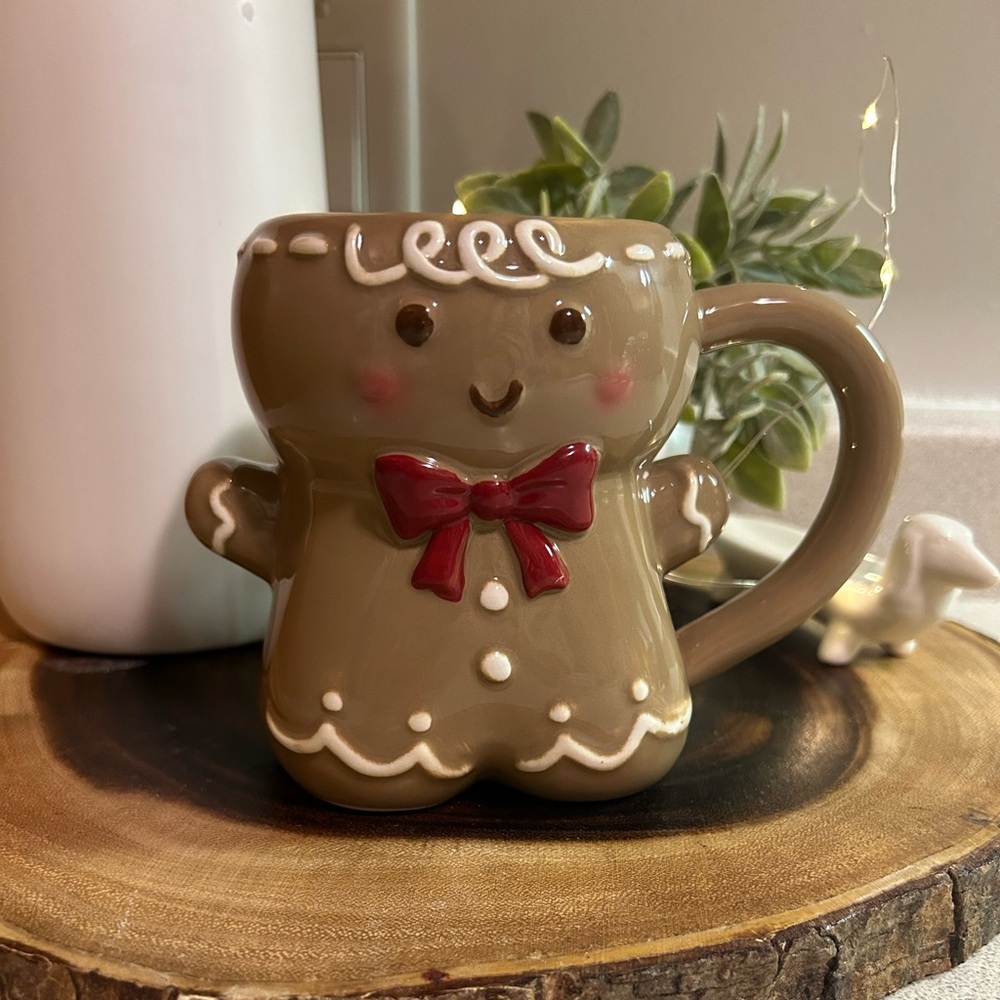 NEW Christmas Gingerbread Man Mug